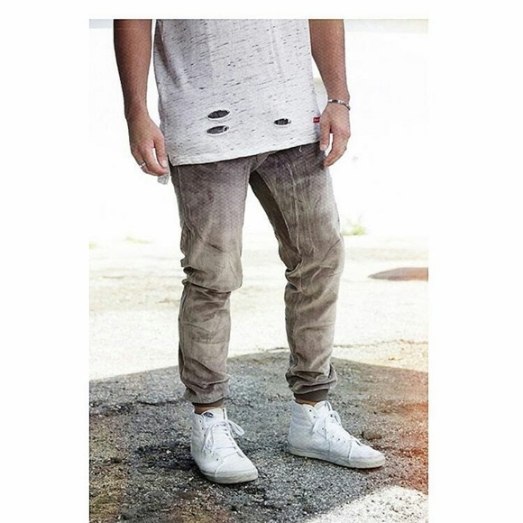 NWT French Melange Rip Tee by VANDAL COLLECTIVE, L - Picture 3 of 8